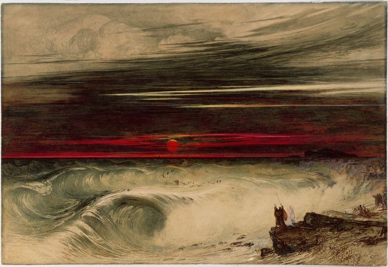 The Destruction of Pharaoh’s Host as a canvas print