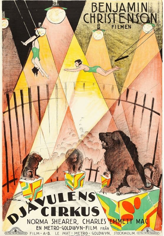The Devil’s Circus as a canvas print