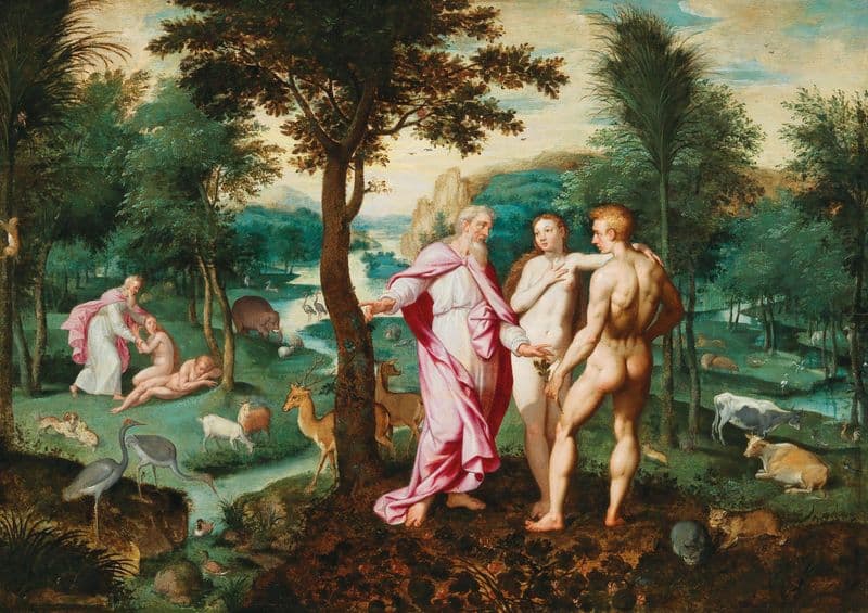 The Earthly Paradise as a canvas print