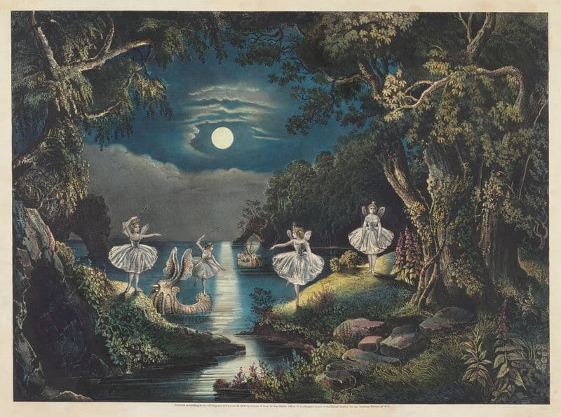 The fairie’s home as a canvas print