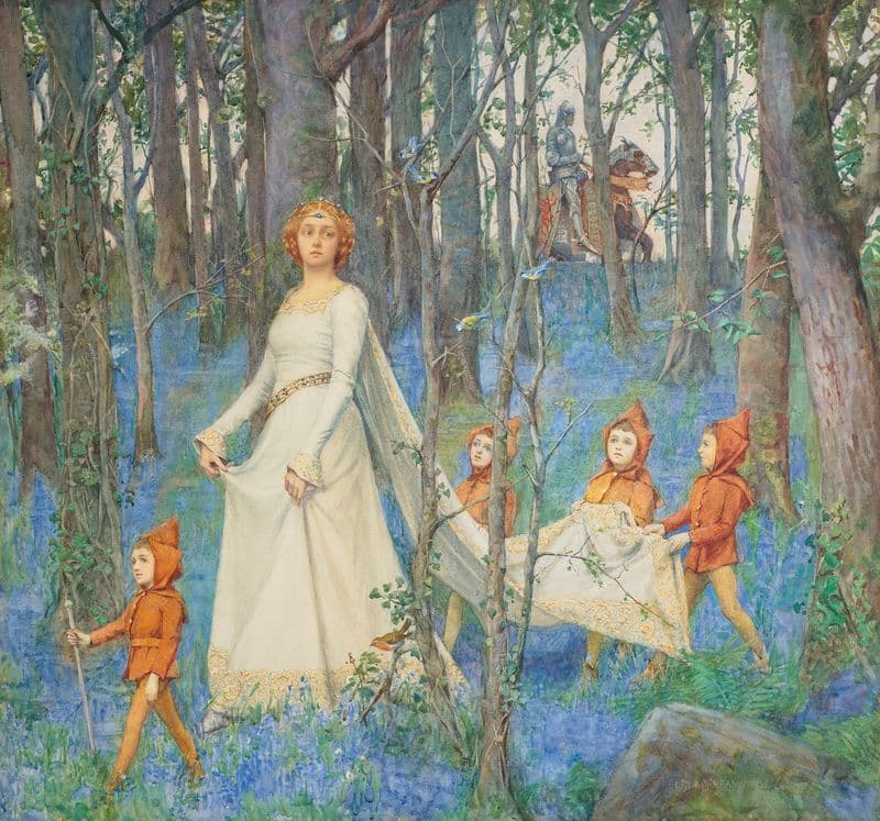 The Fairy Woods as a canvas print