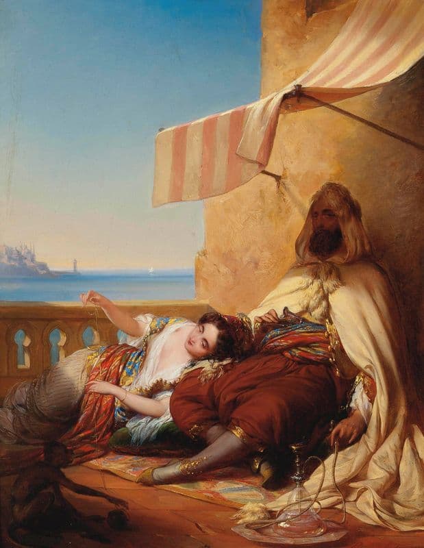 The favourite as a canvas print