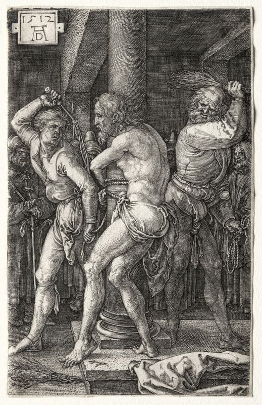 The Flagellation as a canvas print