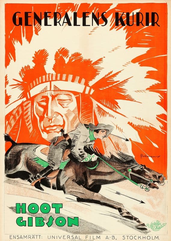 The Flaming Frontier as a canvas print