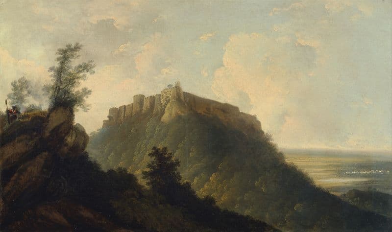 The Fort of Bidjegur as a canvas print