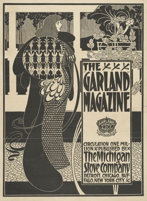 The Garland Magazine (1894-1896) as a canvas print