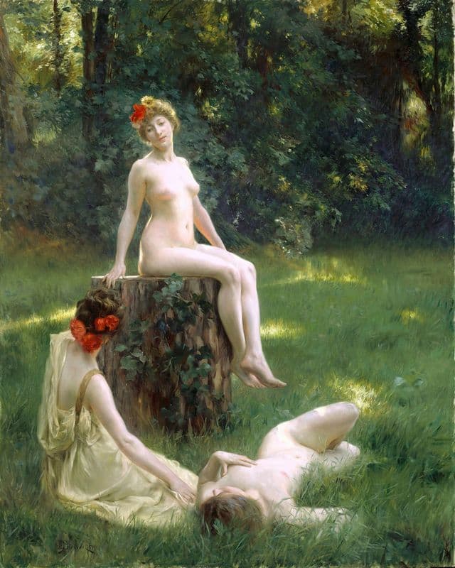 The Glade as a canvas print