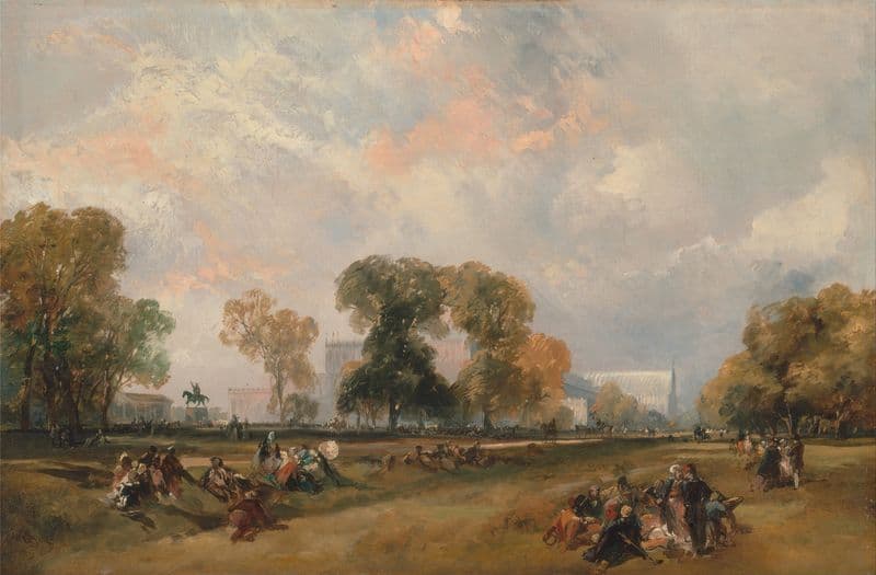 The Great Exhibition of 1851 as a canvas print