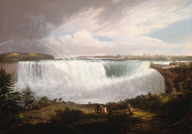 The Great Horseshoe Fall, Niagara as a canvas print