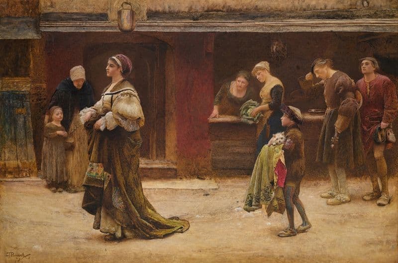 The great lady as a canvas print
