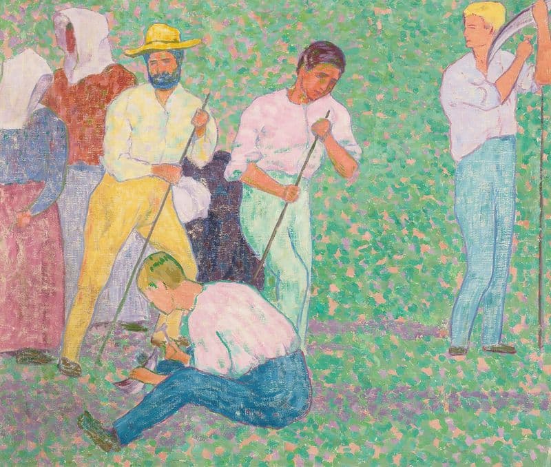 The Harvesters as a canvas print