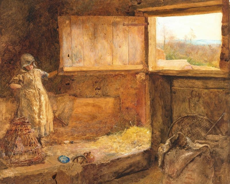 The Hayloft as a canvas print
