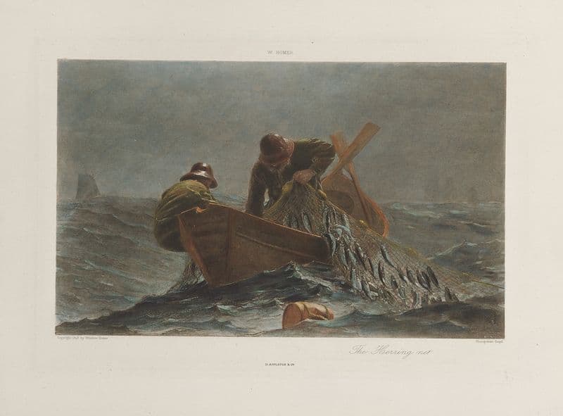 The Herring Net as a canvas print