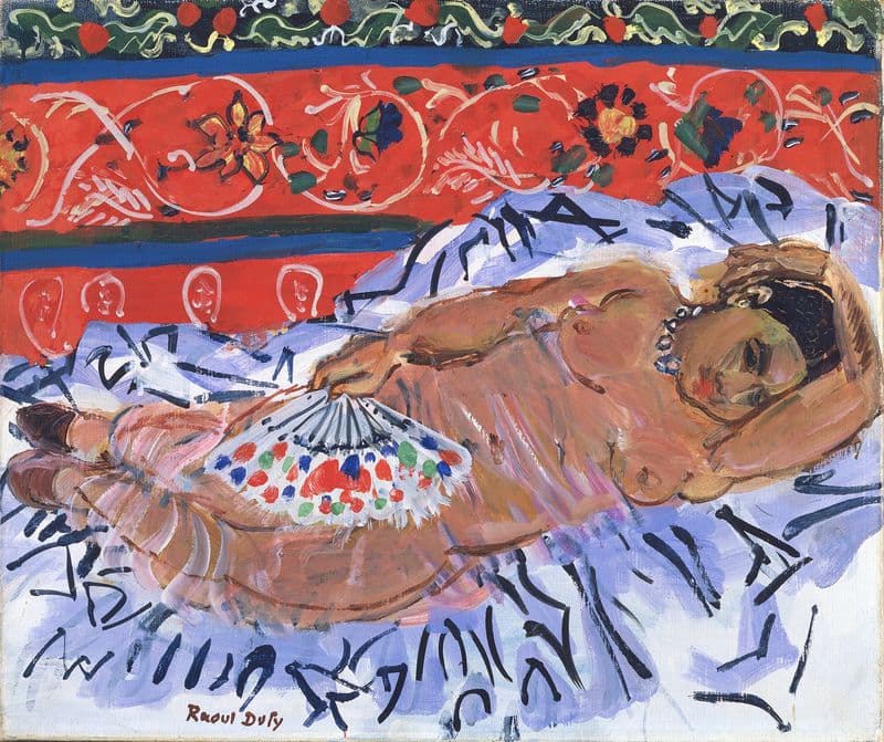 The Hindu Model (Le Modele Hindou) as a canvas print