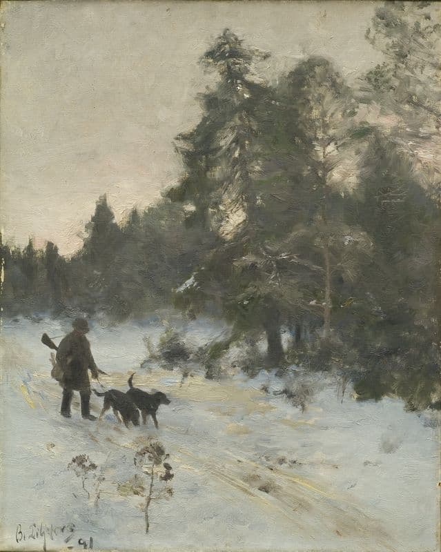 The Hunter as a canvas print
