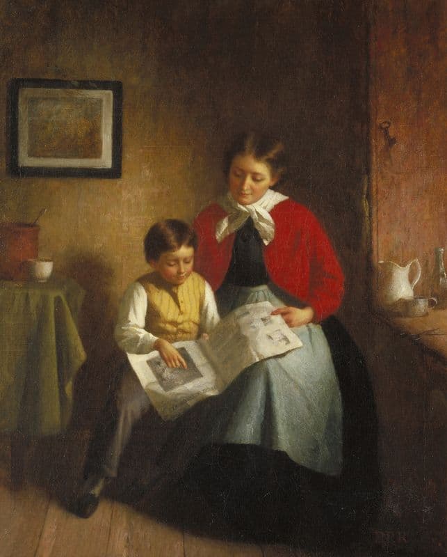 The Illustrated Newspaper as a canvas print