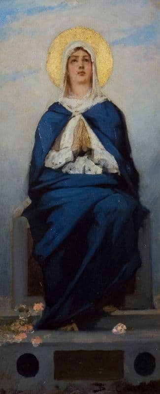 The Immaculate Conception as a canvas print