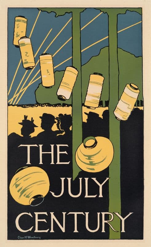 The July century as a canvas print