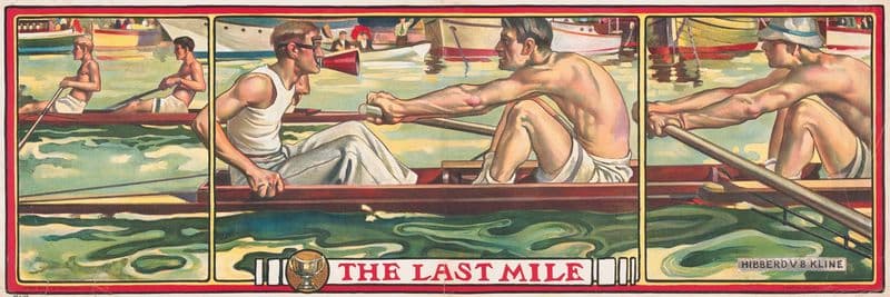 The last mile as a canvas print