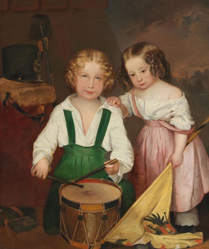 The Little Drummer as a canvas print