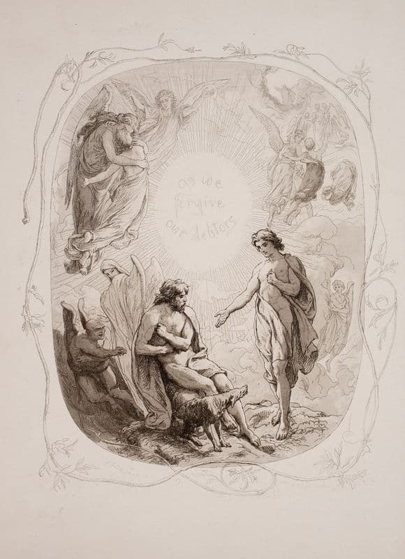 The Lord’s Prayer Pl.11 as a canvas print