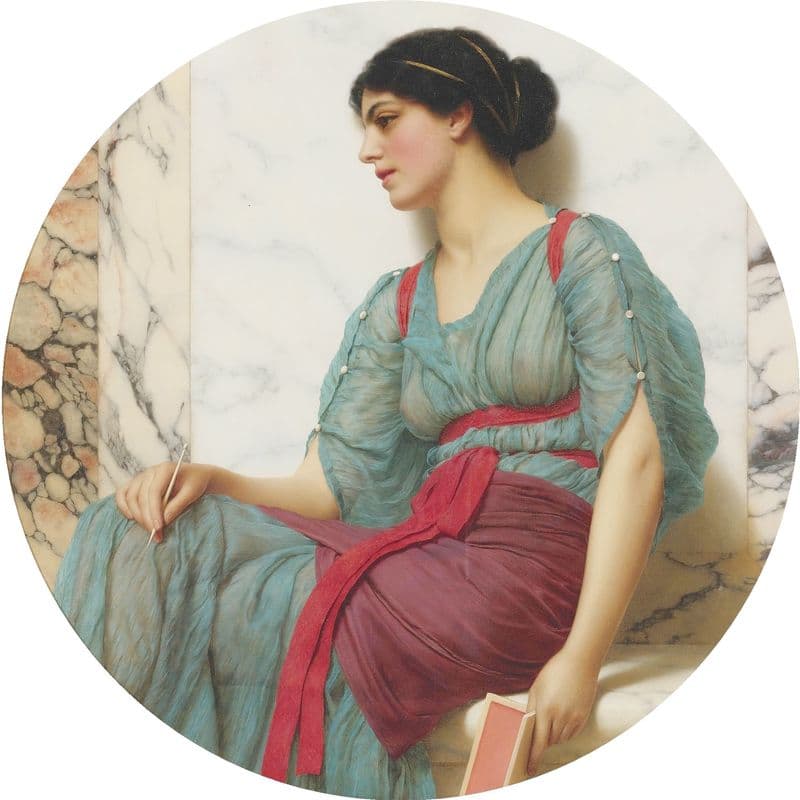 The Love Letter as a canvas print