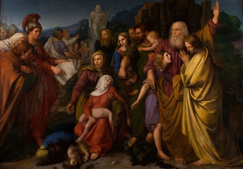 The Maccabees (1830-1842) as a canvas print