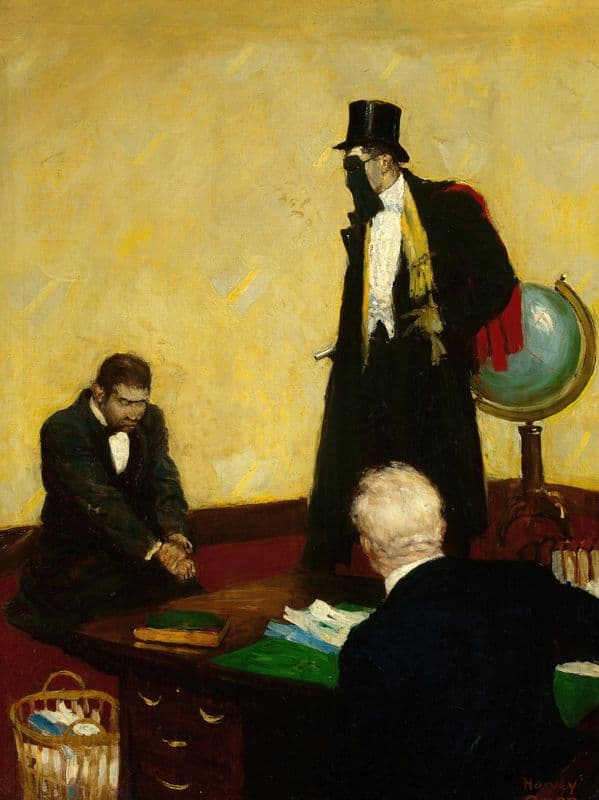 The Masked Man as a canvas print