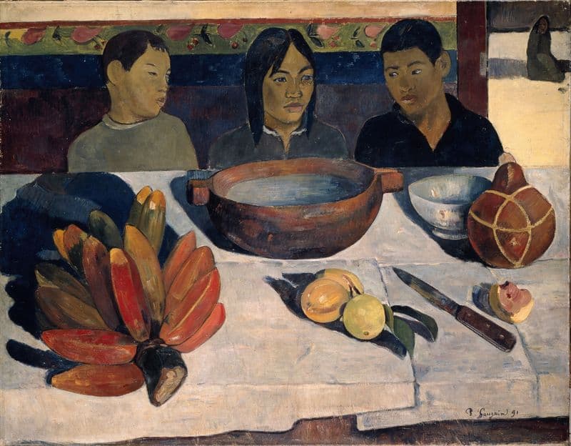 The Meal, also called Bananas as a canvas print