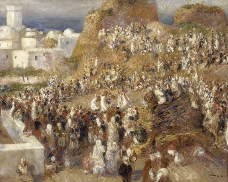 The Mosque as a canvas print