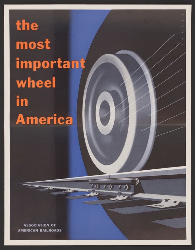 The most important wheels in America. as a canvas print