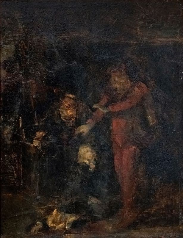 The Murder of the Ribbings as a canvas print