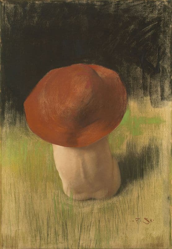 The Mushroom (1882-83) as a canvas print
