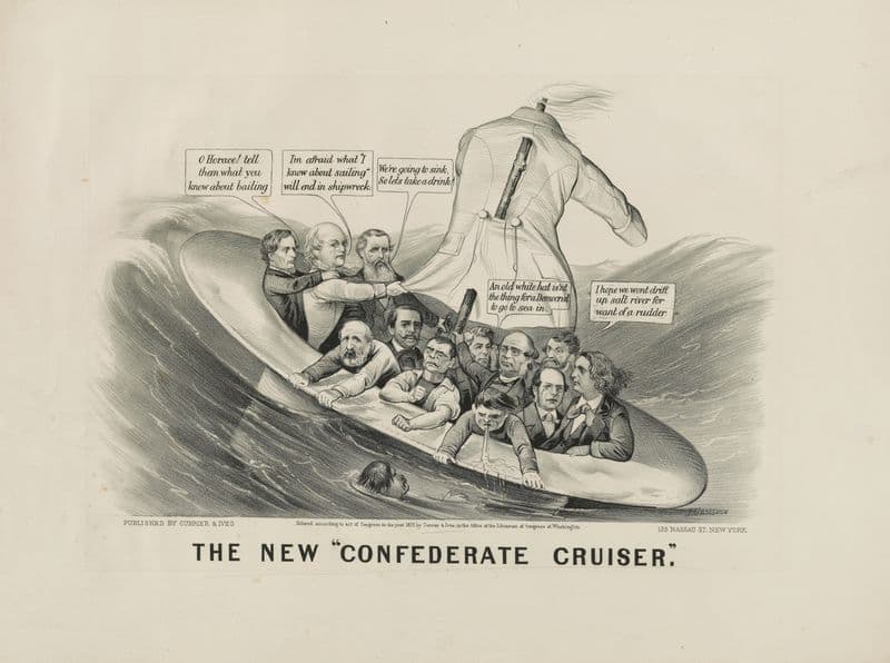 The new ‘confederate cruiser’ as a canvas print