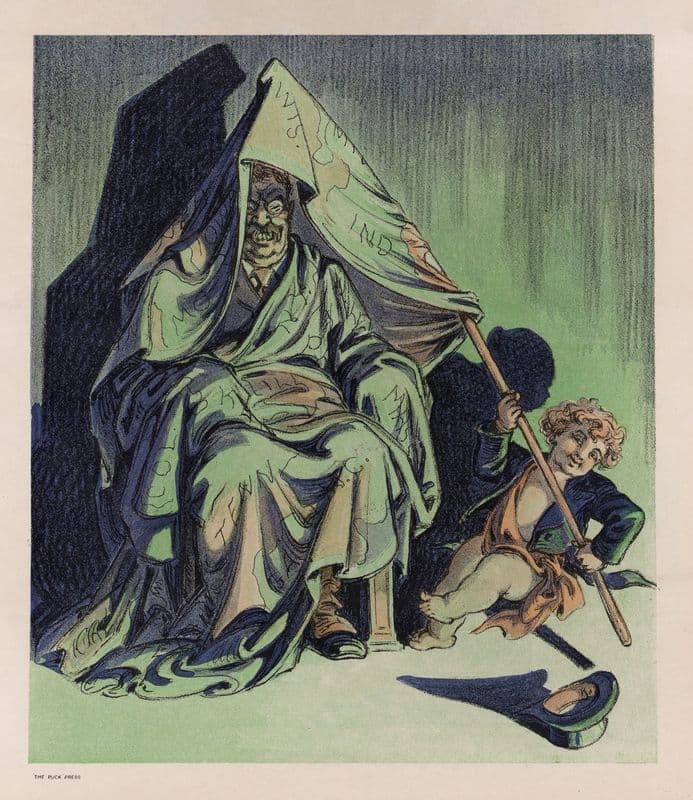 The new nationalism as a canvas print