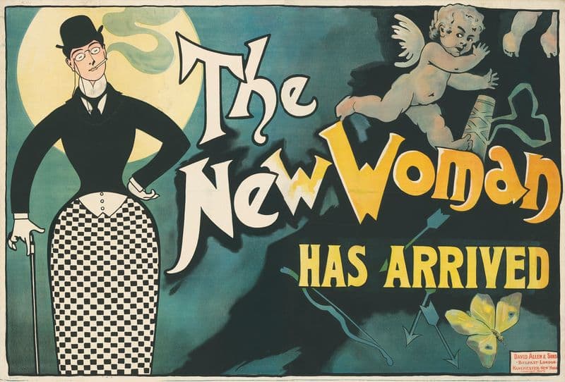 The New Woman Has Arrived as a canvas print