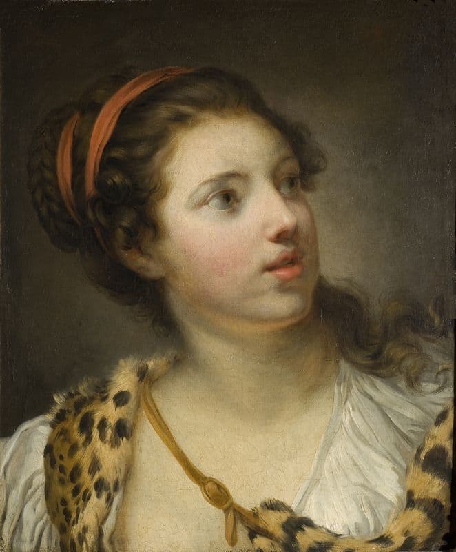 The Nymph Callisto as a canvas print
