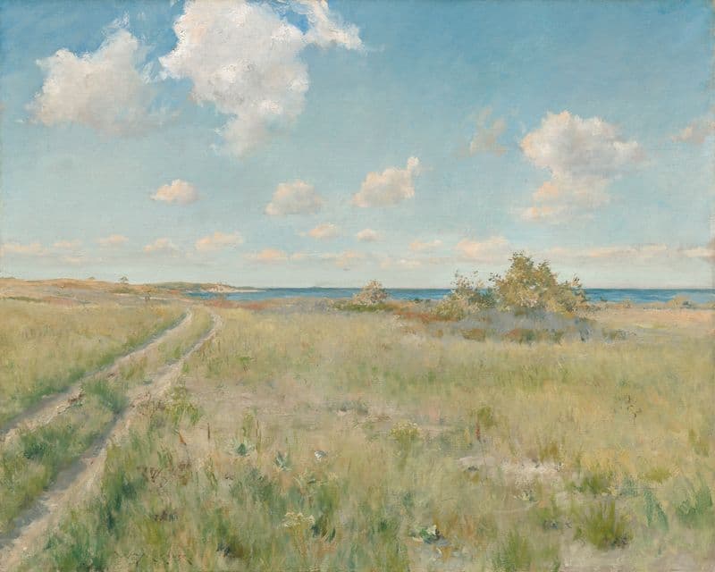 The Old Road to the Sea (c. 1893) as a canvas print