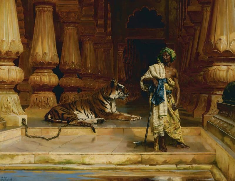 The Palace Guards as a canvas print