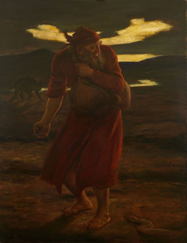 The Parable of the Tares as a canvas print