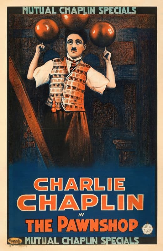 The Pawnshop (1920s) as a canvas print
