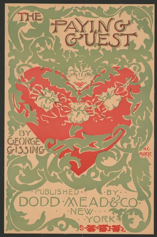 The paying guest by George Gissing as a canvas print