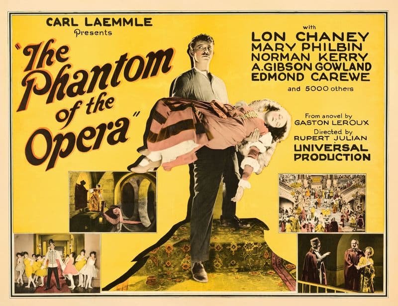The Phantom of the Opera as a canvas print