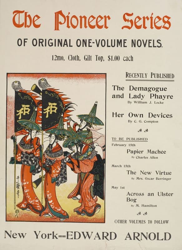 The pioneer series (1895-1911) as a canvas print