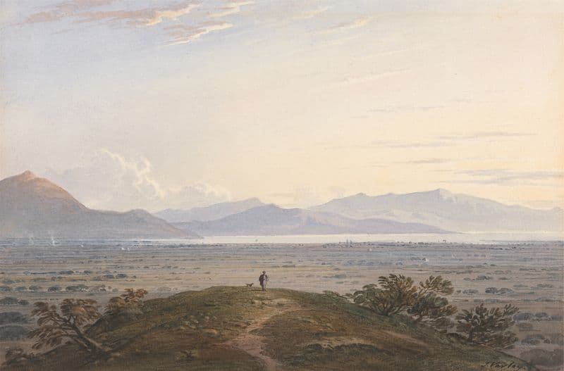 The Plains of Marathon as a canvas print