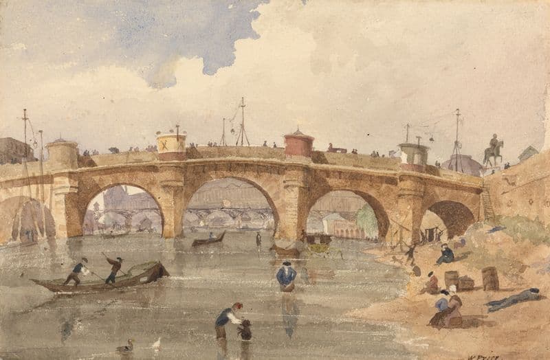 The Pont Neuf as a canvas print
