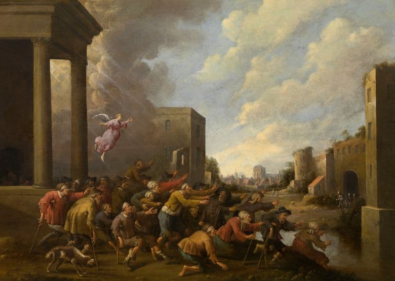 The Pool of Bethesda as a canvas print