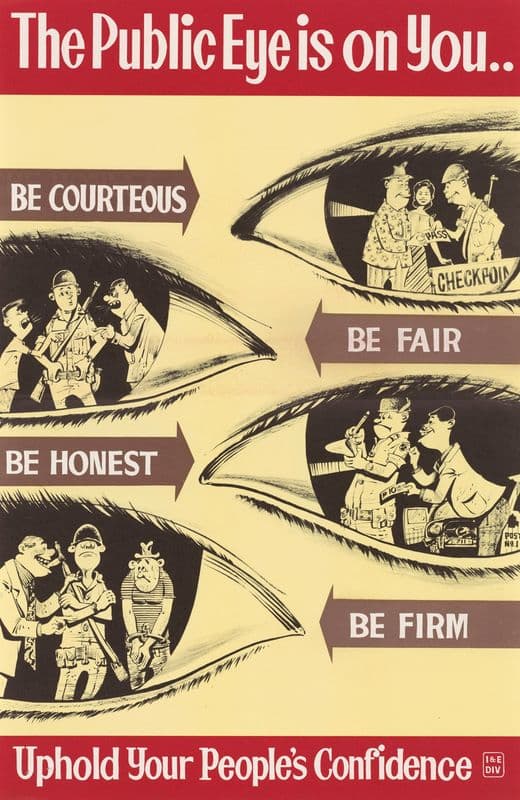 The Public Eye is on You as a canvas print