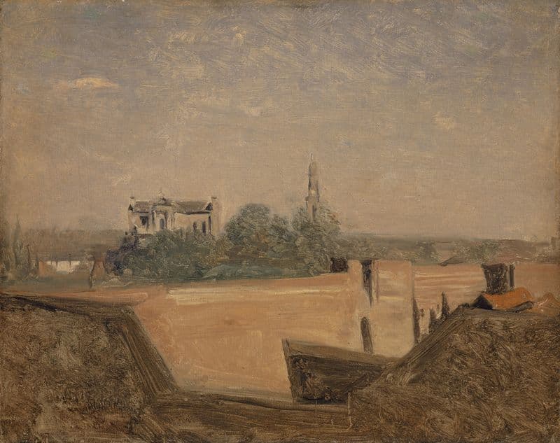 The Ramparts of Arras as a canvas print
