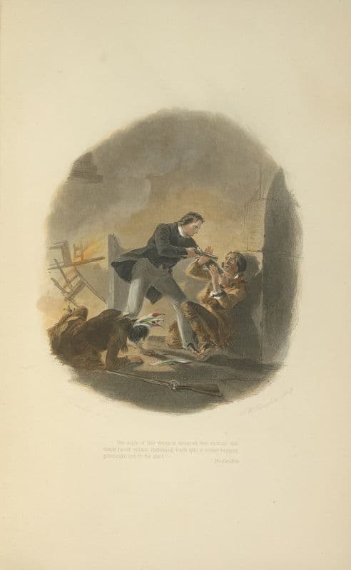 The Redskins (1870s) as a canvas print